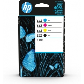 HP 932/933 4-pakk (6ZC71AE) tindikassettide komplekt, BK/C/M/Y
