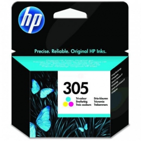 HP No.305 kasečių rinkinys (3YM60AE), helesinine, , kollane kassett tindiprinteritele, 100 leheküljed.