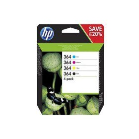 HP No.364 Kasečių rinkinys (N9J73AE), must ja trispalvė kassett tindiprinteritele, 250 leheküljed.