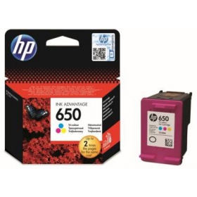 HP nr 650 (CZ102AE), kolmevärviline tindikassett tindiprinteritele
