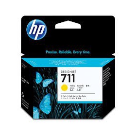 HP No.711 (CZ136A), kollane kassett tindiprinteritele