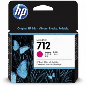 HP No.712 (3ED68A),  kassett Rašaliniams spausdintuvams, 29ml.