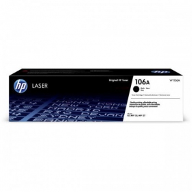 HP (W1106A, 106A), must toonerikassett laserprinteritele, 1000 lehte