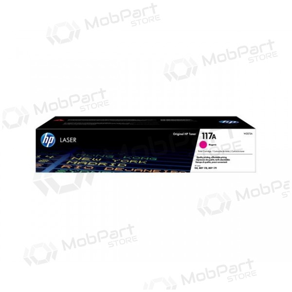 HP 117A (W2073A) laserikassett, magenta
