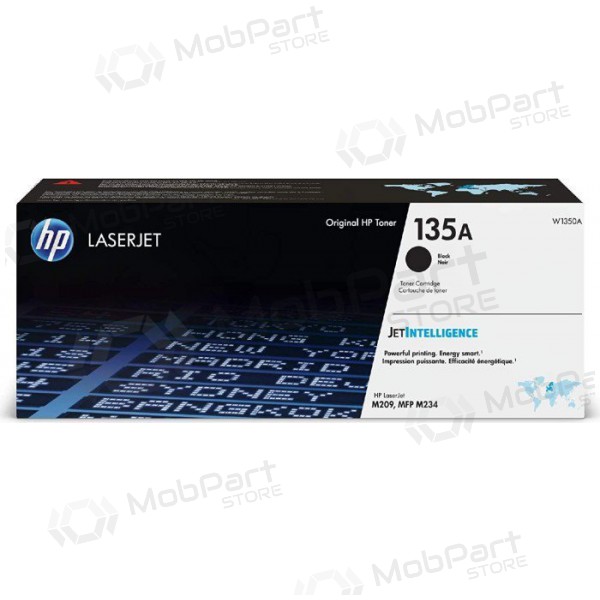 HP 135A (W1350A), must kassett laserprinteritele, 1100 lehte