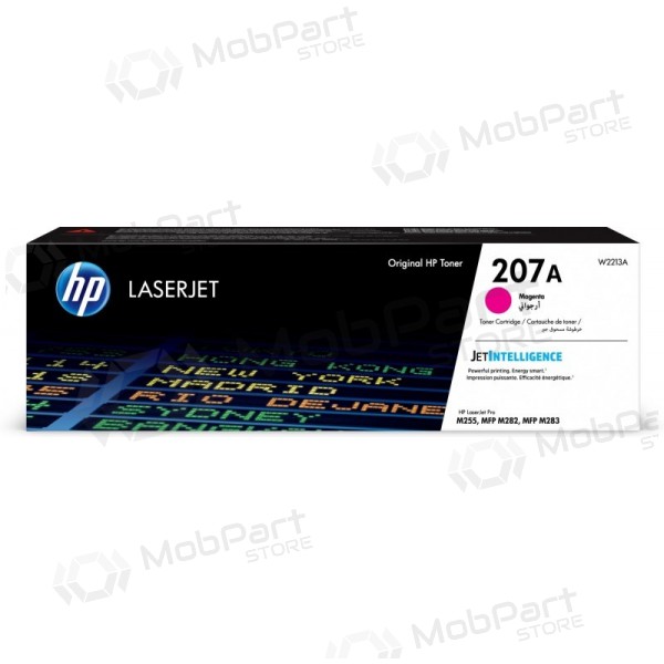 HP 207A (W2213A) laserikassett, purpurpunane