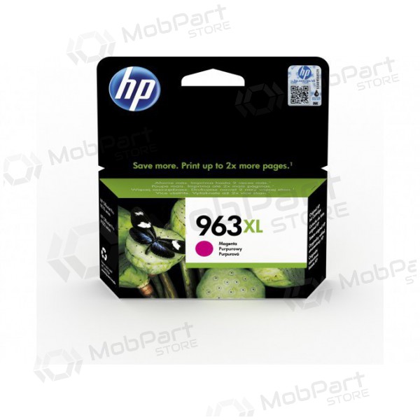 HP (3JA28AE, 963XL),  kassett tindiprinteritele, 1600 leheküljed.