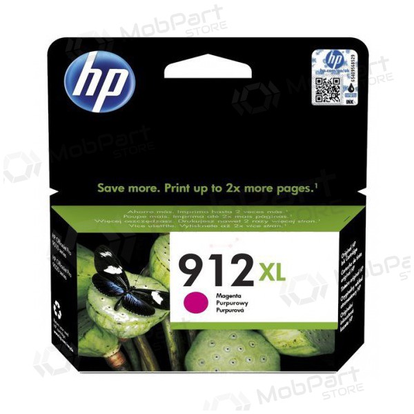HP (3YL82AE, 912XL),  kassett tindiprinteritele, 825 leheküljed.