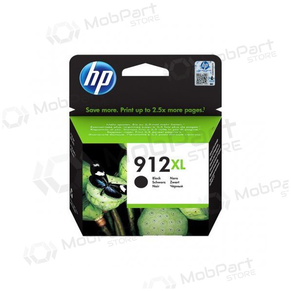 HP (3YL84AE, 912XL), must kassett tindiprinteritele, 825 leheküljed.