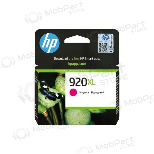HP 920XL (CD973AE) tindikassett, purpur (SPEC)