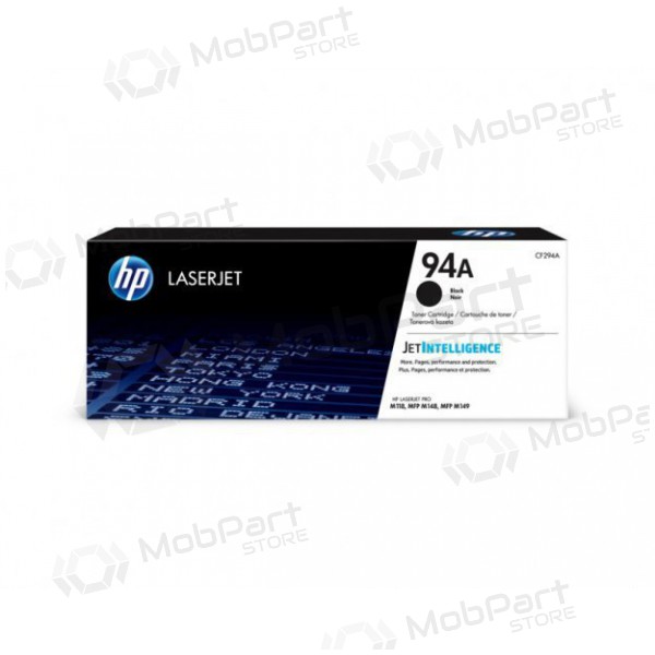 HP 94A (CF294A), must kassett laserprinterite jaoks, 1200 leheküljed.