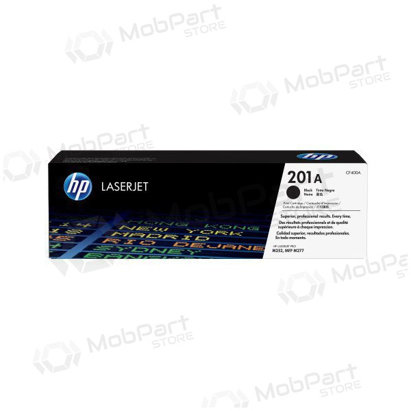 HP No.201A (CF400A), must kassett laserprinterite jaoks, 1420 leheküljed.