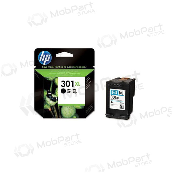 HP No.301 XL (CH563EE), must kassett tindiprinteritele, 480 leheküljed.