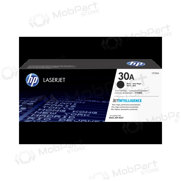 HP nr.30A (CF230A), must kassett laserprinteritele, 1600 lehekülge