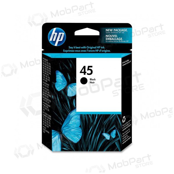HP No.45 (51645AE), must kassett tindiprinteritele, 930 leheküljed.