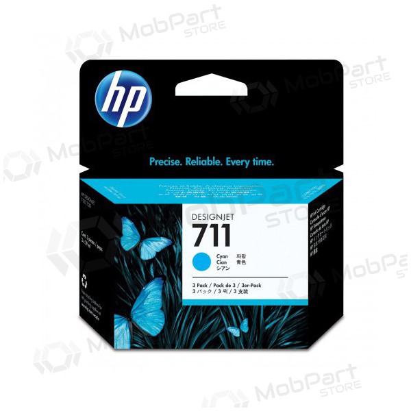 HP No.711 (CZ134A), helesinine kassett tindiprinteritele