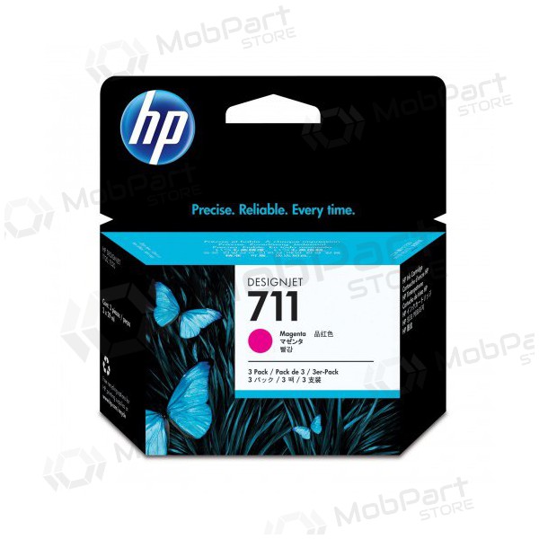 HP No.711 (CZ135A),  kassett tindiprinteritele