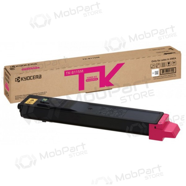 Kyocera (1T02P3BNL0, TK-8115M),  kassett laserprinterite jaoks, 6000 leheküljed.