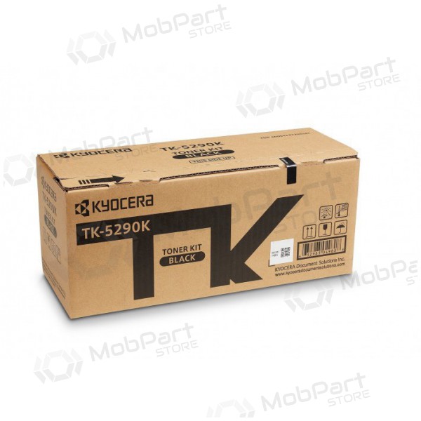 Kyocera TK-5290K (1T02TX0NL0), must toonerikassett laserprinteritele, 13000 lk.