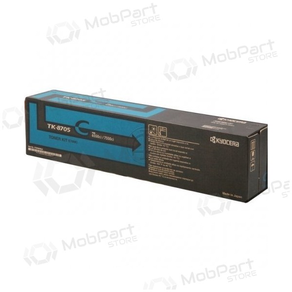Kyocera TK-8705C (1T02K9CNL0) laserkassett, sinine