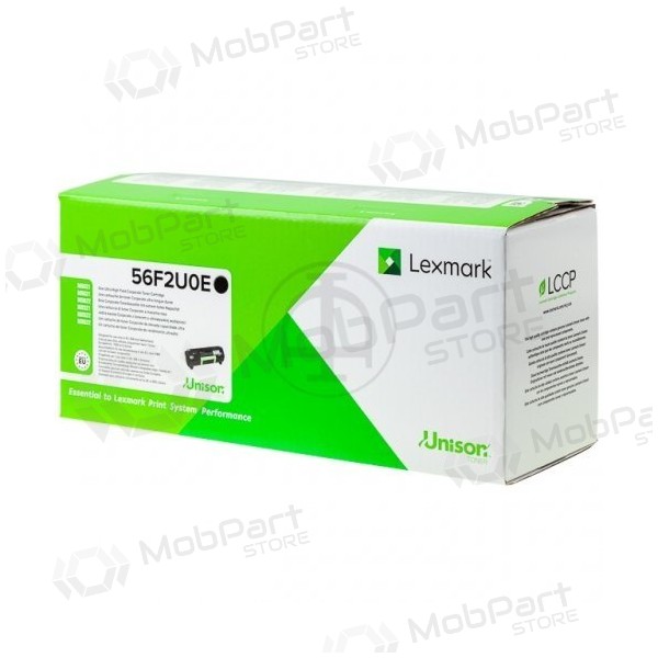 Lexmark 56F2U0E, must kassett laserprinteritele, 25000 lk