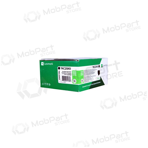 Lexmark (74C2SKE/ 74C2SK0 ), must kassett laserprinterite jaoks, 7000 leheküljed.
