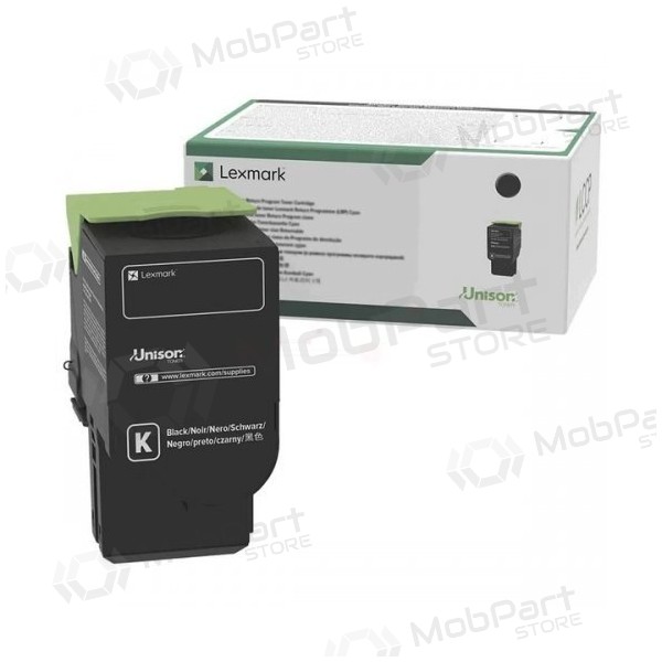 Lexmark 78C2XK0 laserkassett, must