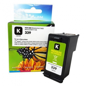 Mitteoriginaalne Static Control HP 339 (C8767EE), must tindikassett tindiprinteritele, 860 lehte