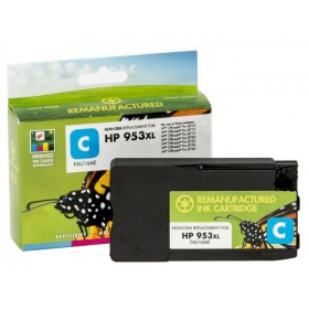 Mitteoriginaal Static Control HP No.953 XL (F6U16AE) uus kiip, sinine kassett tindiprinteritele, 1600 lehte