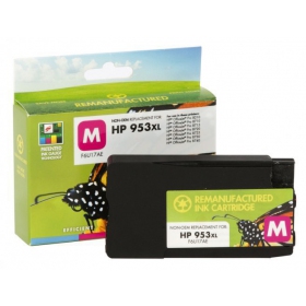 Mitteoriginaalne Static Control HP No.953 XL (F6U17AE) Uue kiibiga, purpur tindikassett tindiprinteritele, 1600 lk.