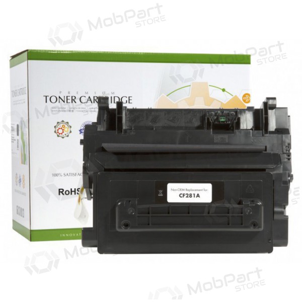 Neoriginaalne Static Control HP 81A (CF281A), must kassett laserprinterite jaoks, 10500 leheküljed.