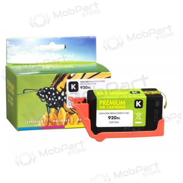 Neoriginaalne Static Control HP 920XL CD975AE, must kassett tindiprinteritele, 1200 leheküljed.