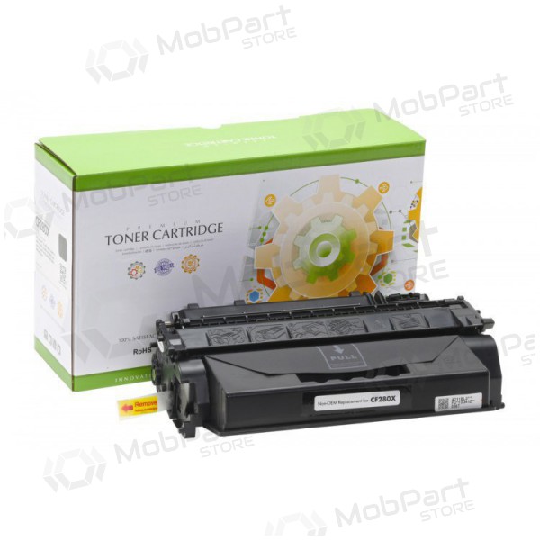 Neoriginaalne Static Control HP CF280X, must kassett laserprinterite jaoks, 6900 leheküljed.