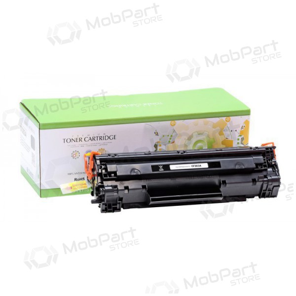 Neoriginaalne Static Control HP CF283A, must kassett laserprinterite jaoks, 1500 leheküljed.