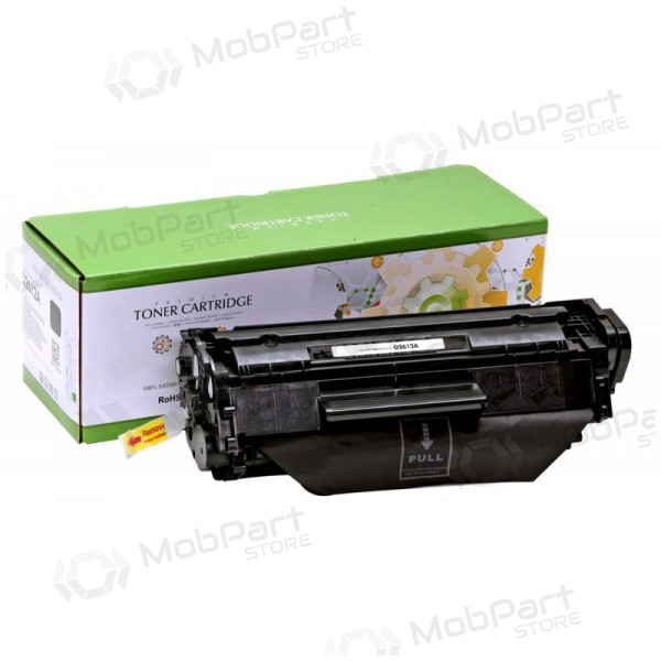 Neoriginaalne Static Control HP Q2612A/CRG103/303/703/FX-10, must kassett laserprinterite jaoks, 2000 leheküljed.