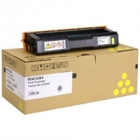 Ricoh SPC310HE (407635) laserkassett, kollane