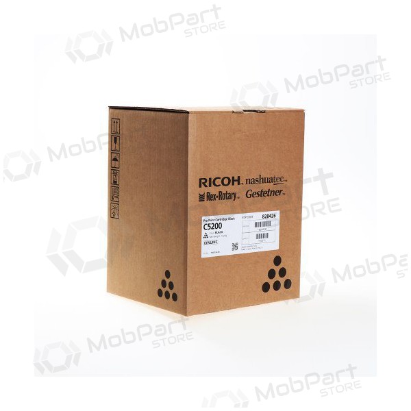 Ricoh C5200 (828426), must kassett laserprinterite jaoks, 33000 leheküljed.