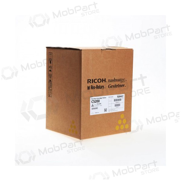 Ricoh C5200 (828427), kollane toonerikassett laserprinteritele, 24000 lehte