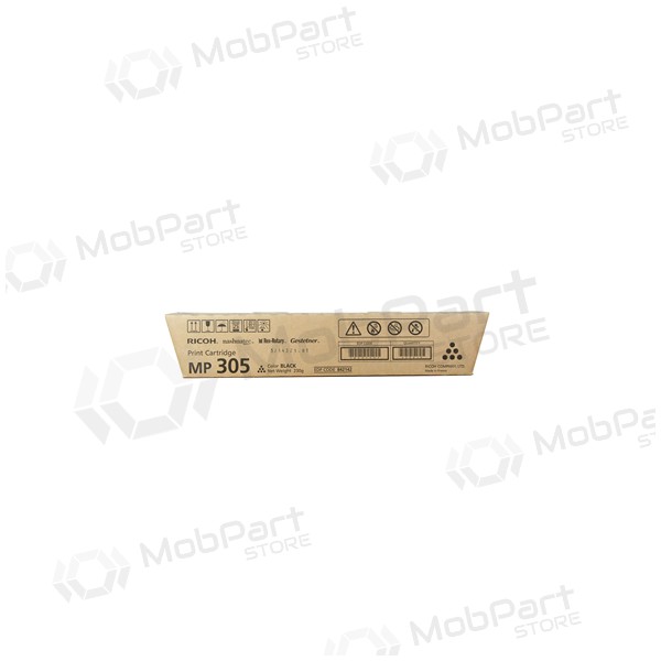 Ricoh MP 305 (842142; 842347), must toonerikassett laserprinteritele, 9000 lehte