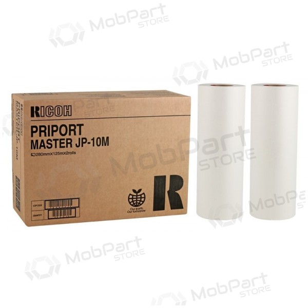 Ricoh Priport Master JP-10M (893027) (2 rullikut/pakend) 280x125mm digitaalse duplikaatori tarvikud