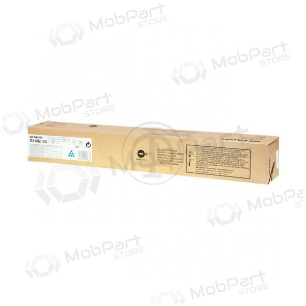 Sharp high capacity (MX61GTCA), helesinine kassett laserprinterite jaoks 24000 leheküljed.