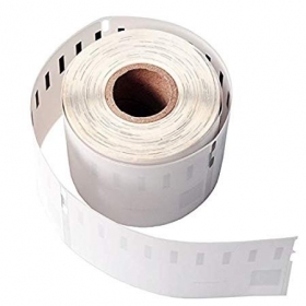 TopJet etiketirull mustal valgel, 54x101mm, 220 kleebist, ühildub Dymo 99014 (S0722430)