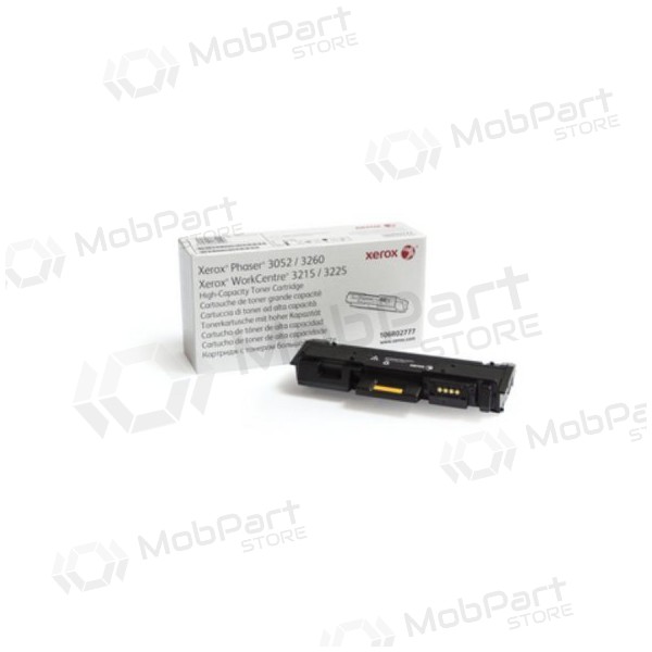 Xerox DMO 3215 HC (106R02778), must kassett laserprinterite jaoks, 3000 leheküljed.